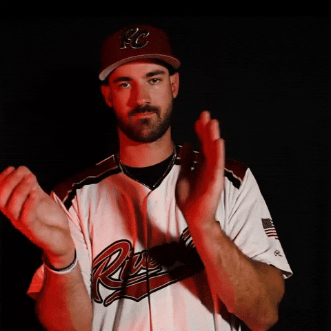 Baseball Clapping GIF by Sacramento River Cats