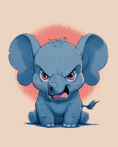 Baby Elephant GIF