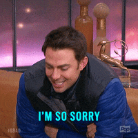 sorry celebrity big brother GIF by Big Brother After Dark