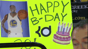 happy birthday basketball GIF by NBA