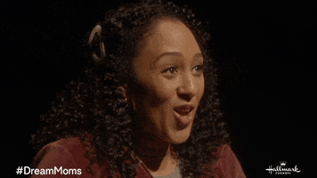 Excited Tamera Mowry GIF by Hallmark Channel