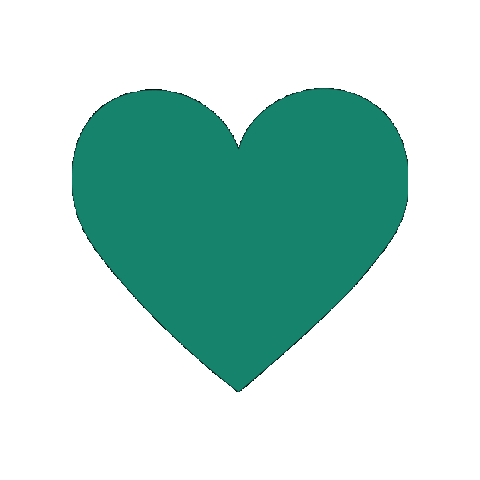 Heart Love Sticker by Generación Vegana