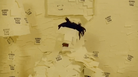 Post It Note Spice Girl GIF by Aminé - Find & Share on GIPHY