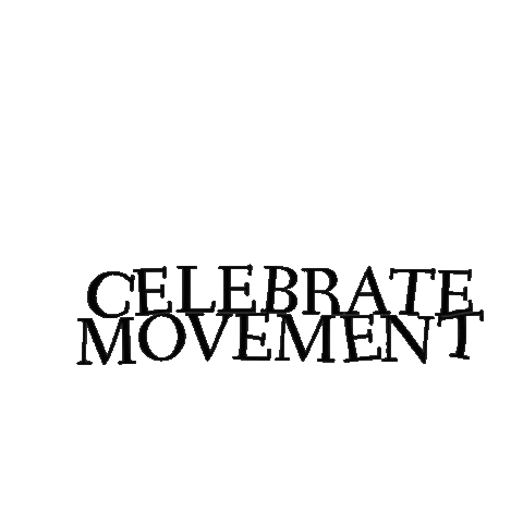 Celebrate Movement Sticker by Energy Crew