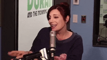 on air whatever GIF by Elvis Duran Show