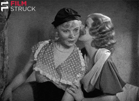 Gossiping Jean Harlow Gif By Filmstruck