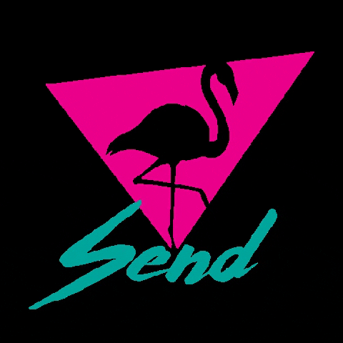 Flamingo GIF by Send Butter
