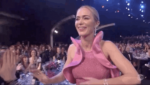 Emily Blunt GIF by SAG Awards - Find & Share on GIPHY