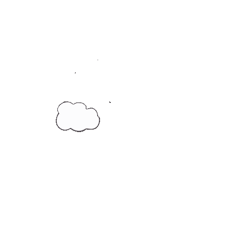 Rainbow Cloud Sticker