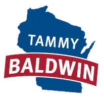 Election 2018 Lgbt Sticker by Tammy Baldwin for Senate