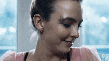 jodie comer smile GIF by BBC America