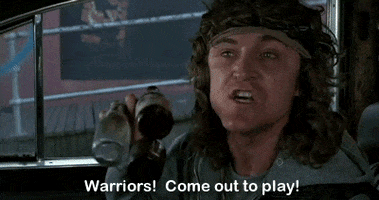 Warriors Come Out To Play GIFs - Get the best GIF on GIPHY