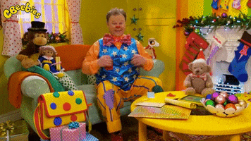 Merry Christmas Yes GIF by CBeebies HQ