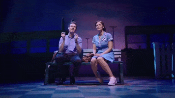 broadway musical oh snap GIF by Waitress The Musical