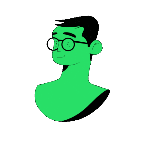 Self Portrait Animation Sticker by Fabian Molina