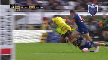 fc grenoble lilian saseras GIF by FCG Rugby