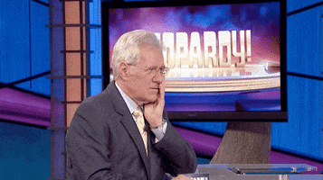 Alex Trebek GIF by Jeopardy!
