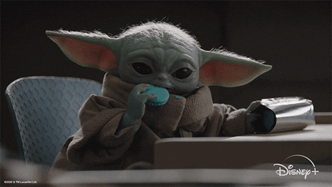 Baby Yoda Eating GIFs - Get the best GIF on GIPHY