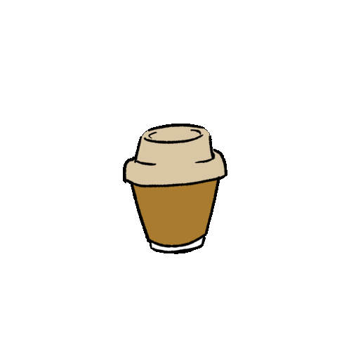 カフェ Sticker