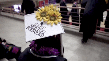 graduation commencement GIF by Linfield College