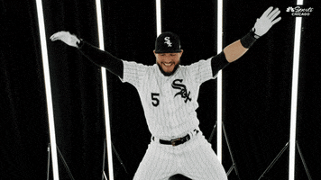 white sox happy dance GIF by NBC Sports Chicago