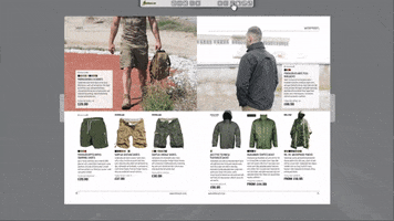 flipbook catalogue GIF by Military 1st