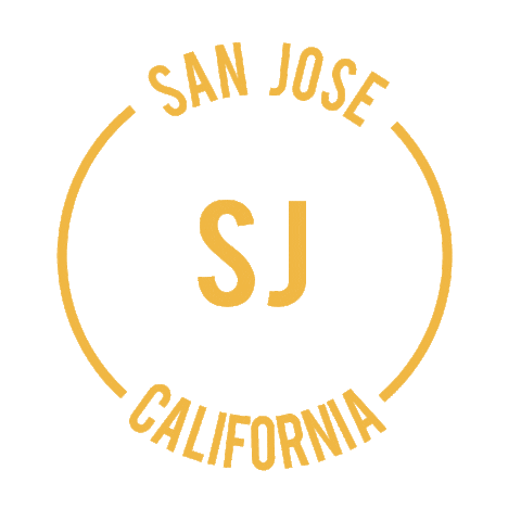 San Jose Sticker by Rob Jelinski Studios, llc.
