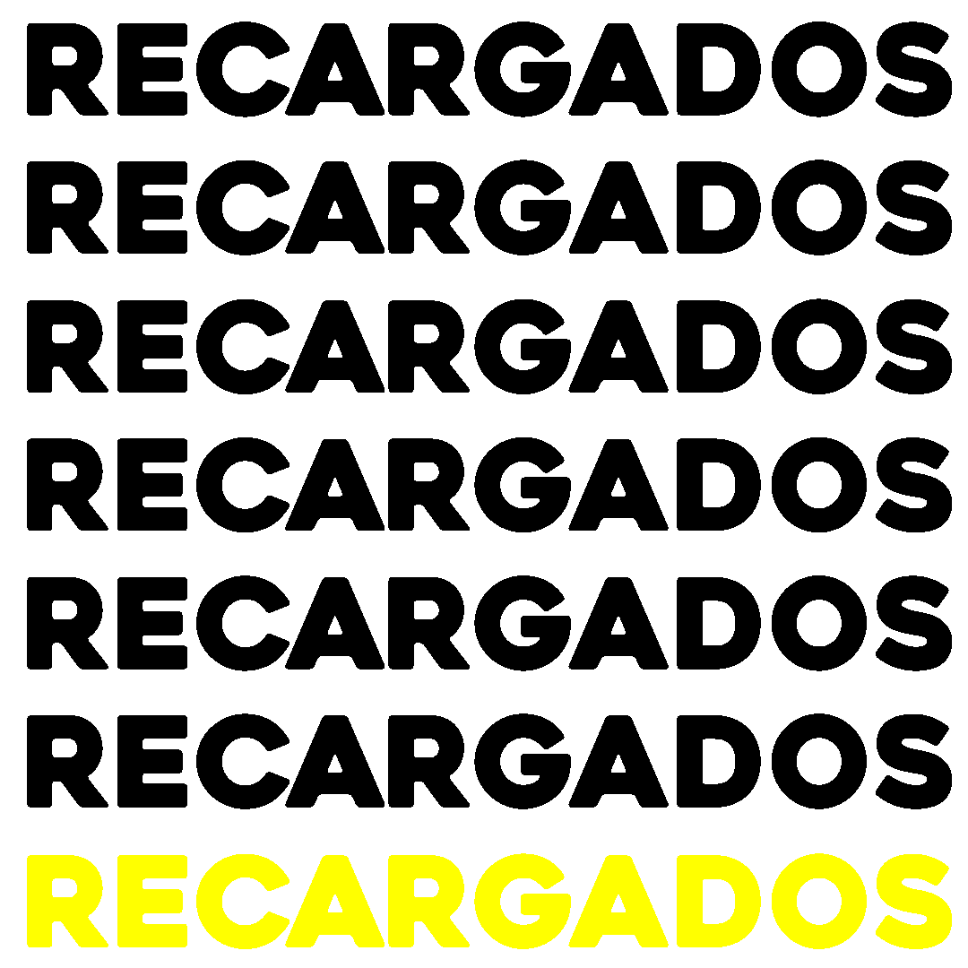 Recargados Magazine Sticker