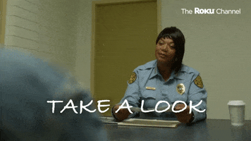 Queen Latifah Take A Look GIF by The Roku Channel