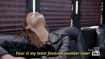 season 24 four is my least favorite number now GIF by America's Next Top Model