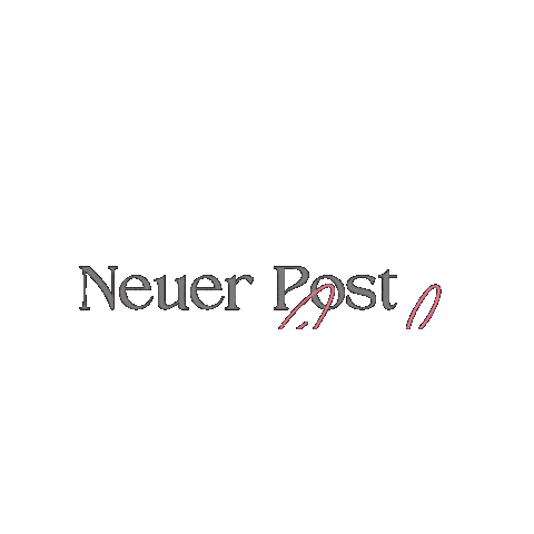 Neuer Post Sticker by GeroKreativ