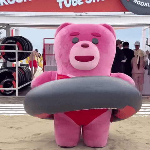 Pink Belly GIF