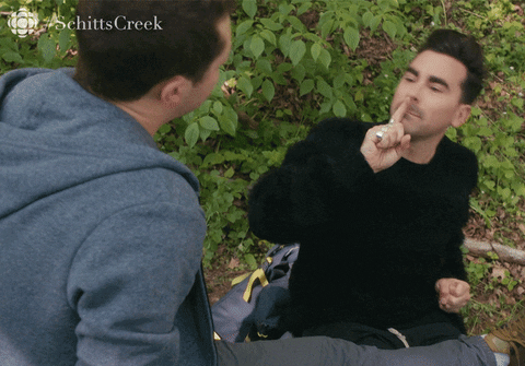 Schitts Creek Please GIF by CBC - Find & Share on GIPHY