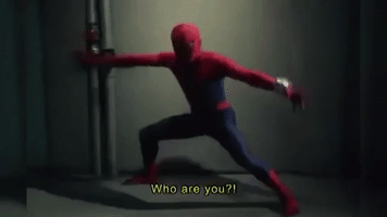 Old Spiderman GIF