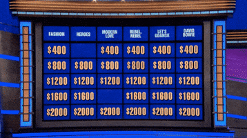 daily double GIF by Jeopardy!