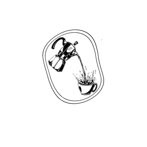 Coffee Coffeepour Sticker by Loftin Dortch