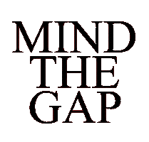 Mind The Gap Sticker Sticker by Wallows