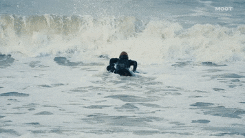 wave face first GIF by MOOT