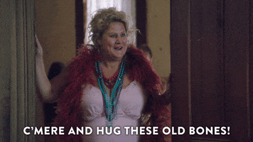 Comedy Central Hug GIF by Another Period