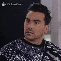 Nervous Schitts Creek GIF by CBC