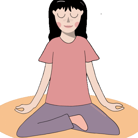 Meditation Sticker