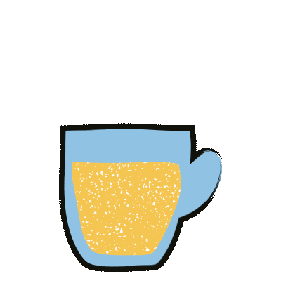 Morning Tea Sticker by Orballo