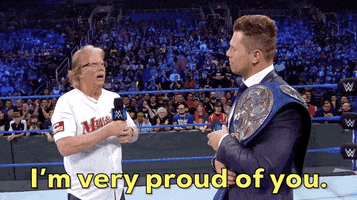 proud of you sport GIF by WWE