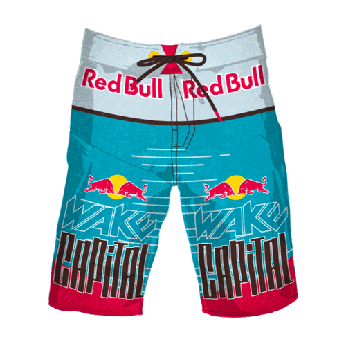 Shorts Wakeboard Sticker by Red Bull