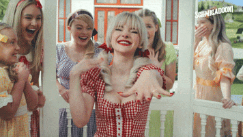 Excited Dove Cameron GIF by Apple TV+