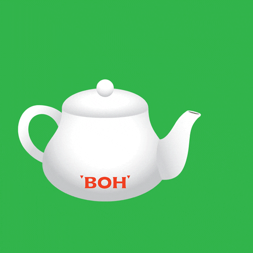 tea time break GIF by BOH Tea