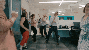 office dancing GIF by The Kennedy Center