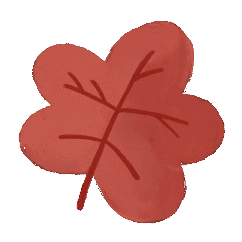 Maple Leaf Fall Sticker