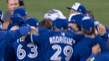 Celebrating Blue Jays GIF by Toronto Blue Jays