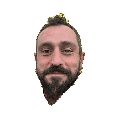 Beard Smile Sticker by Circus I love you